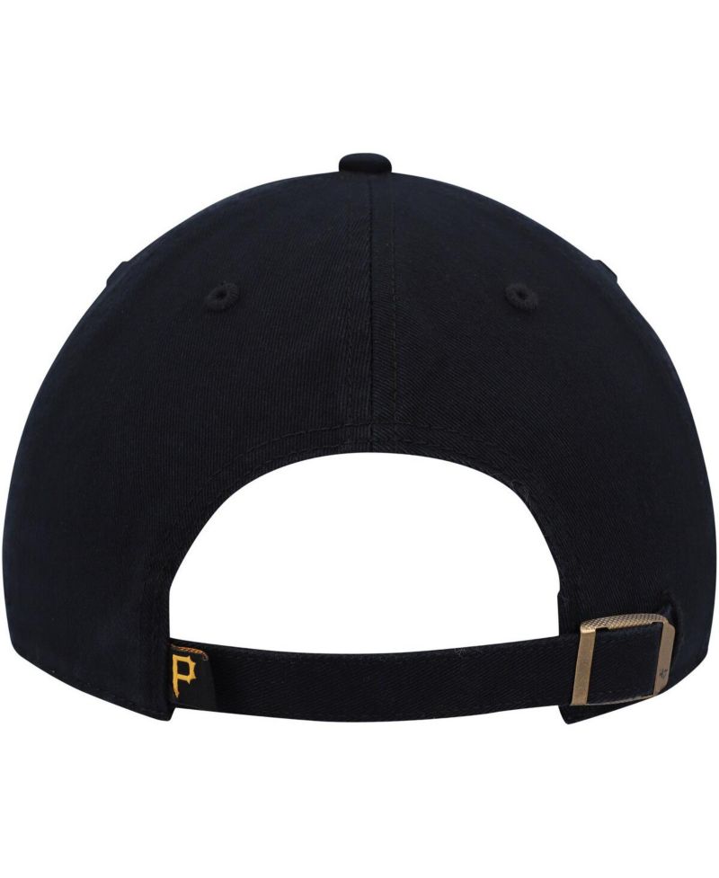 Men's Black Pittsburgh Pirates Clean Up Adjustable Hat
