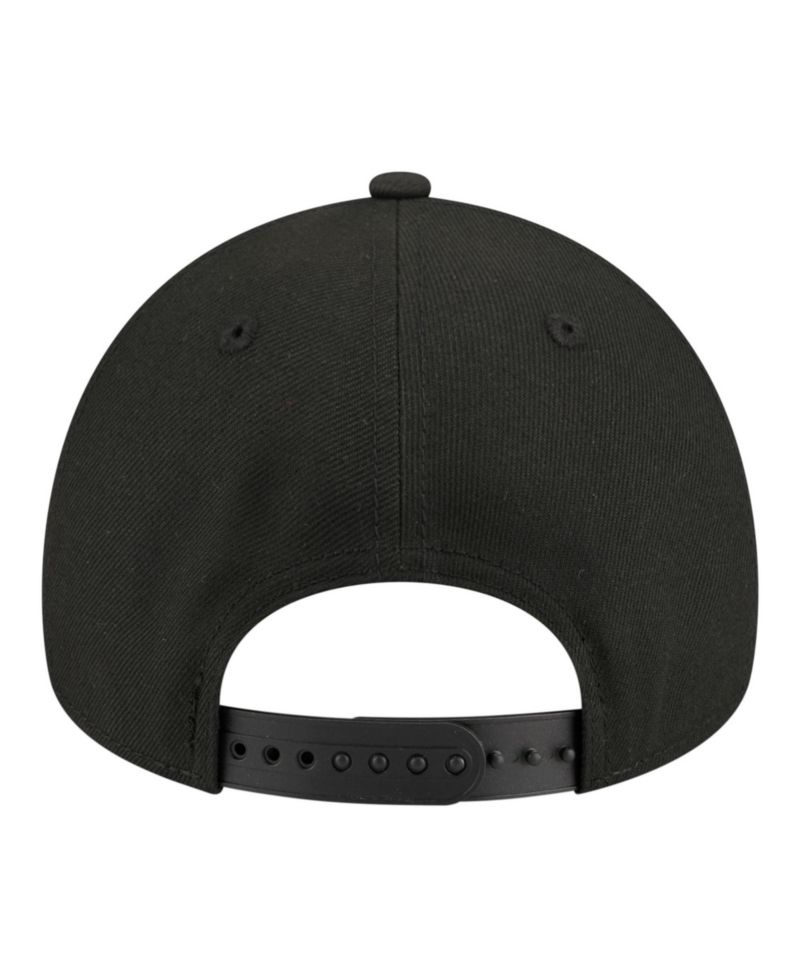 Big Boys and Girls Black New Jersey Devils 9FORTY A-Frame Adjustable Hat