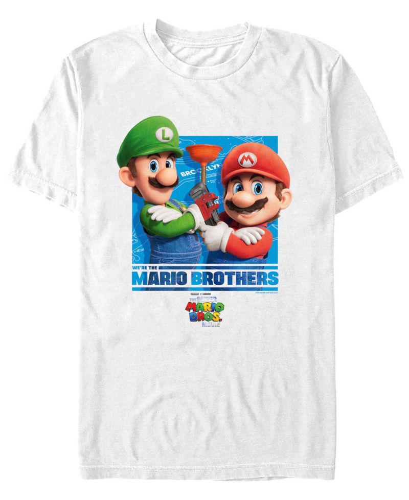 Men's The Mario Brothers Short Sleeve T-shirt