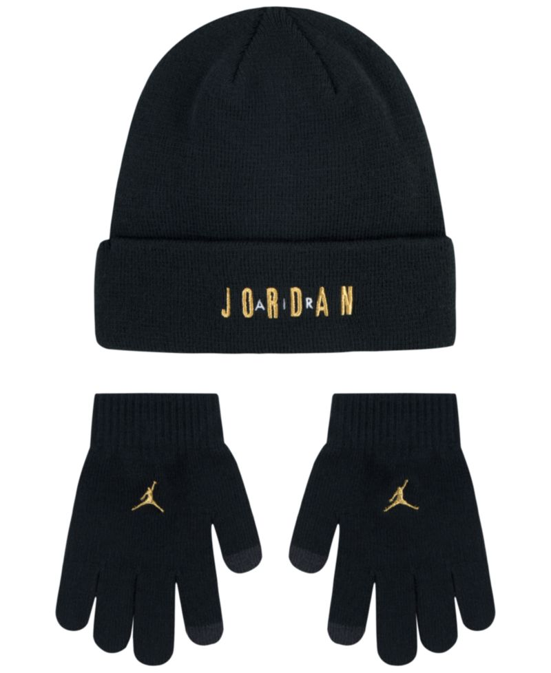 Big Kids 2-Piece Beanie and Gloves Set