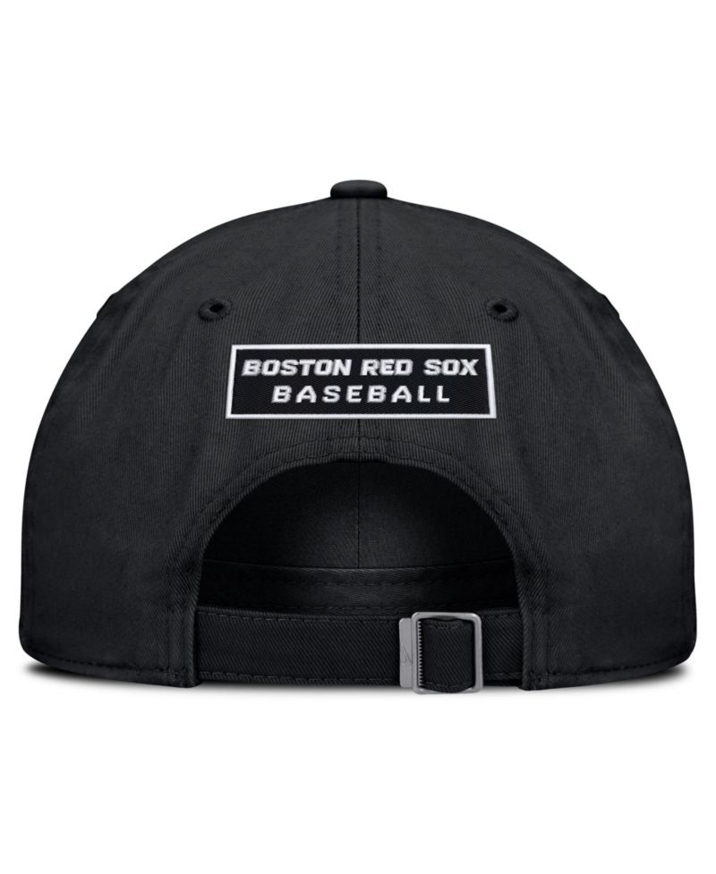 Men's Black Boston Red Sox Primetime Club Adjustable Hat