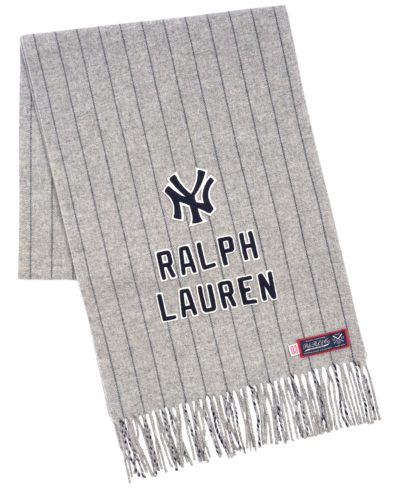 Men's Classic Pinstripe Scarf