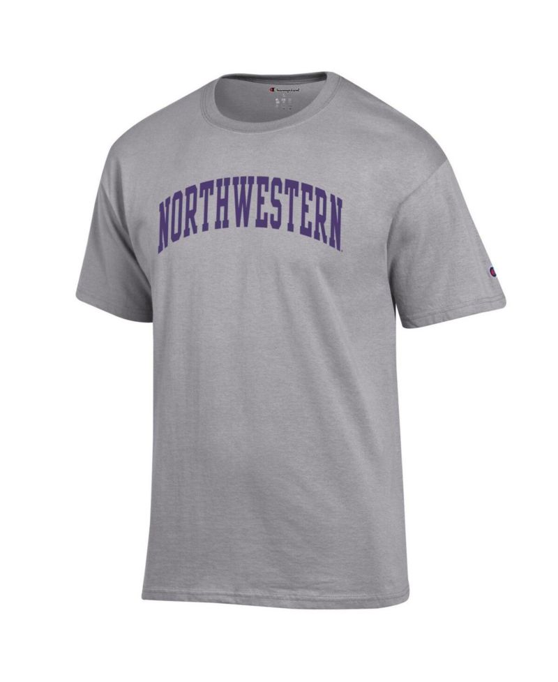 Men's Purple Northwestern Wildcats Basic Arch T-Shirt