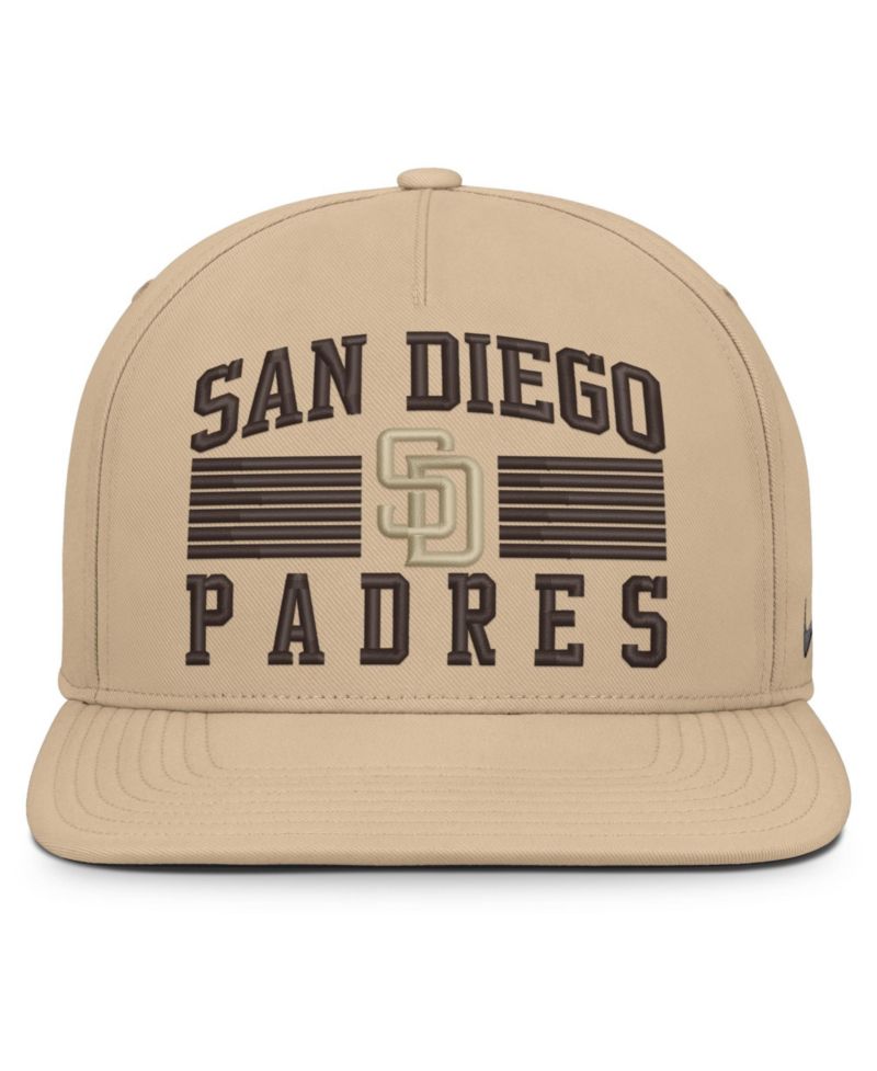 Men's Khaki San Diego Padres Desert Pro AeroBill Dri-FIT snapback Hat