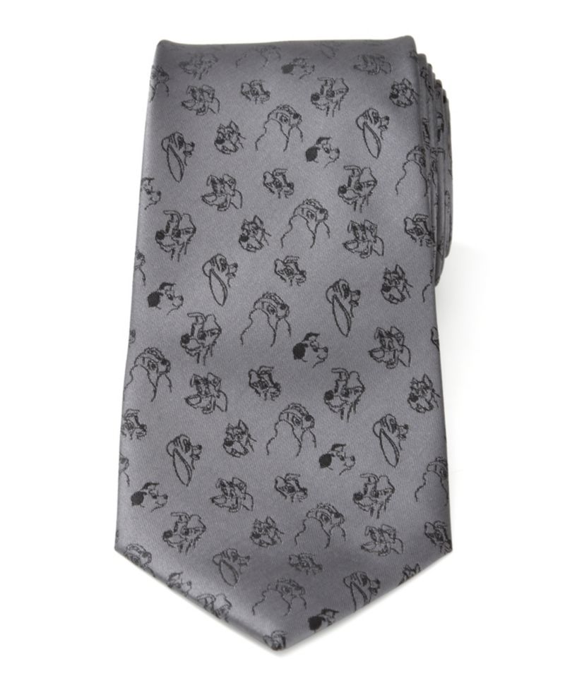 Men's Dog Print Tie