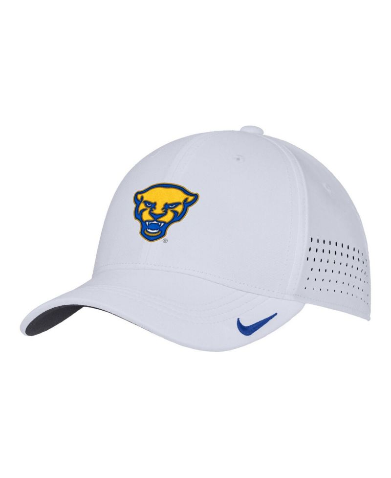 Men's White Pitt Panthers 2025 On-Field Performance Flex Hat