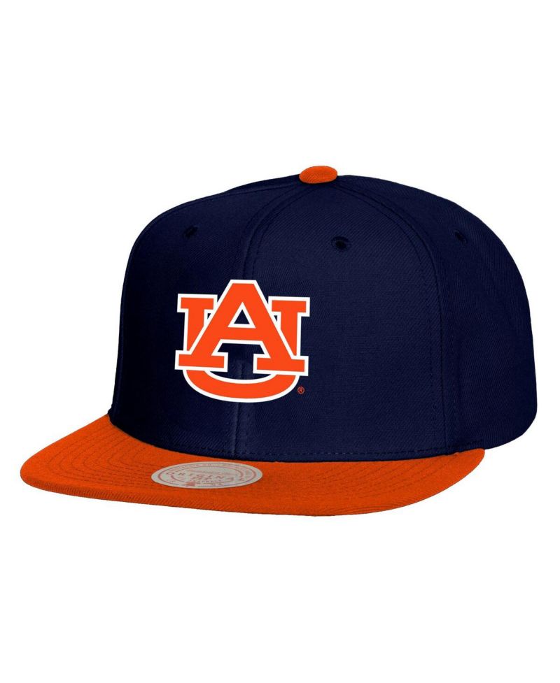 Men's Navy/Orange Auburn Tigers 2-Tone 2.0 Snapback Hat