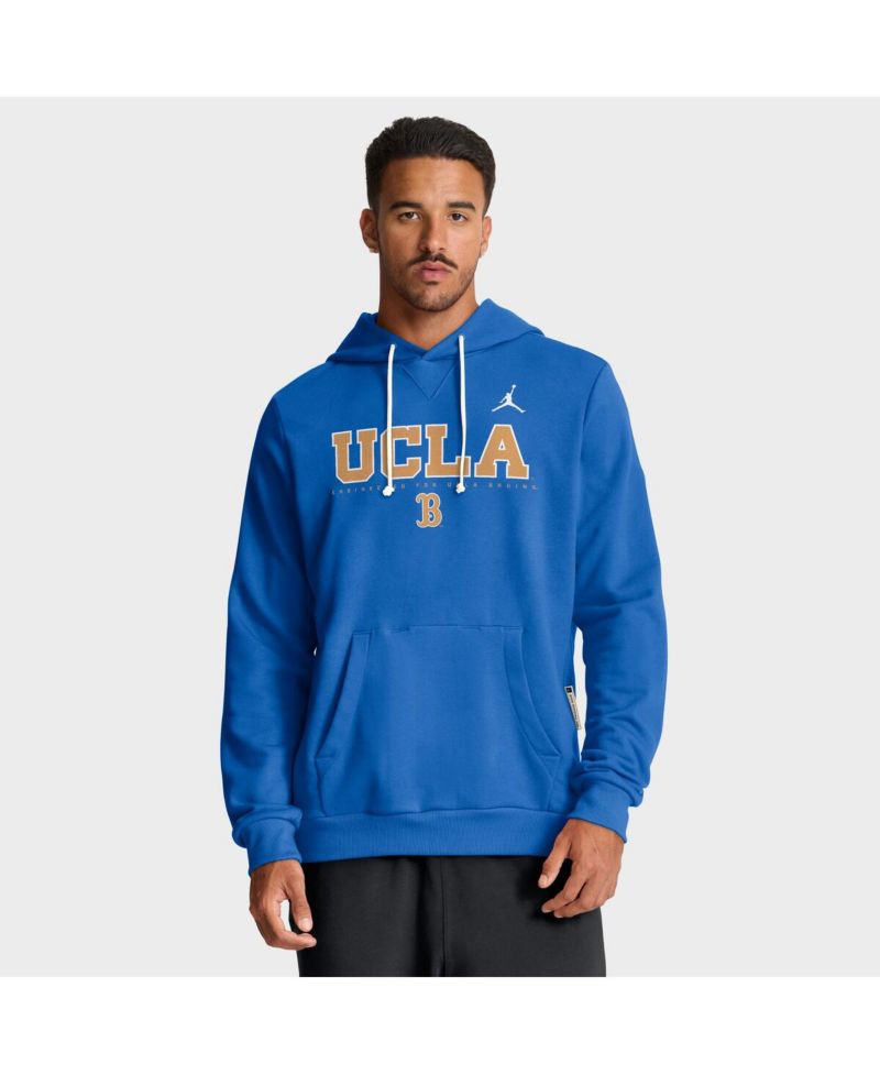 Men's Blue UCLA Bruins 2025 Sideline Standard Issue Dri-FIT Hoodie