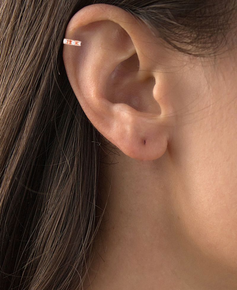 Imitation Pearl & Cubic Zirconia Ear Cuffs
