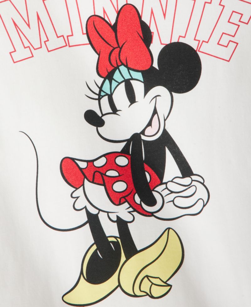 Girls' XS-XL Classic Minnie Mouse T-Shirt