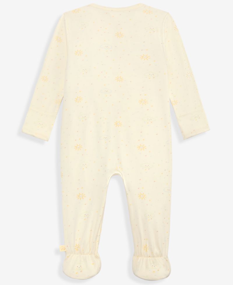 Everyday Baby Essentials Baby Boys' Printed 2-Way Zip Coveralls