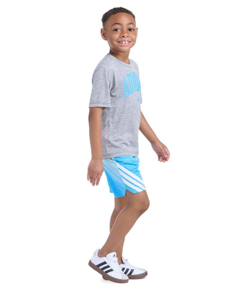 Toddler and Little Boys' 2T-7 Short-Sleeve T-shirt and Shorts, 2-piece Set