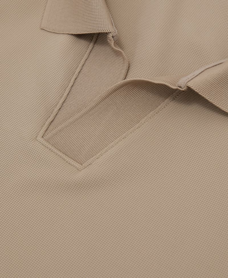 Men's Dover Slim-Fit Textured Stretch Polo Shirt