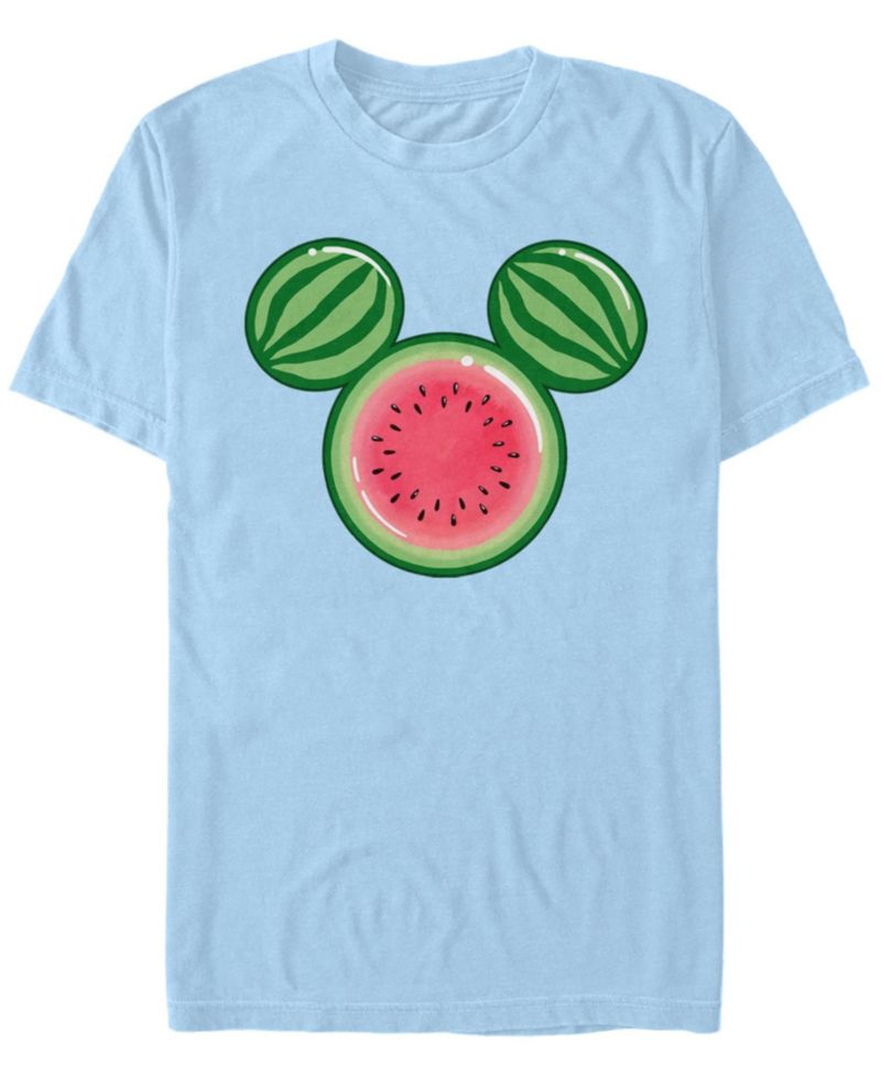 Men's Watermelon Ears Short Sleeve Crew T-shirt