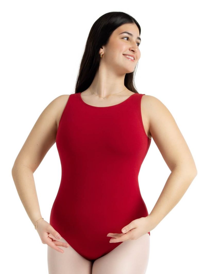 Women's High-Neck Tank Leotard