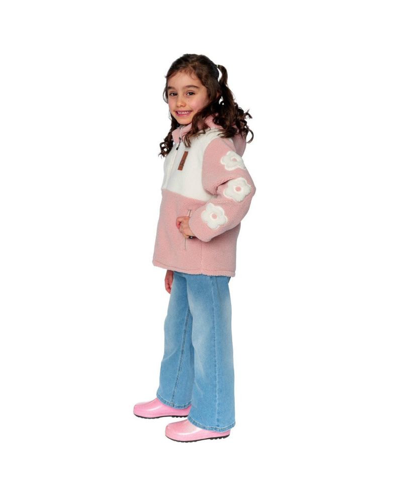 Girl's (6-14) Reversible Mid-Season Jacket