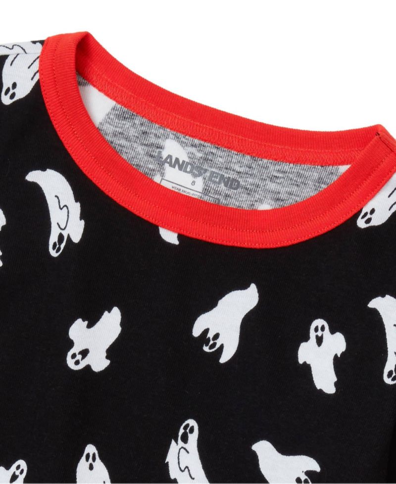 Big Girls Long Sleeve Top and Bottom Snug Fit Pajama Set