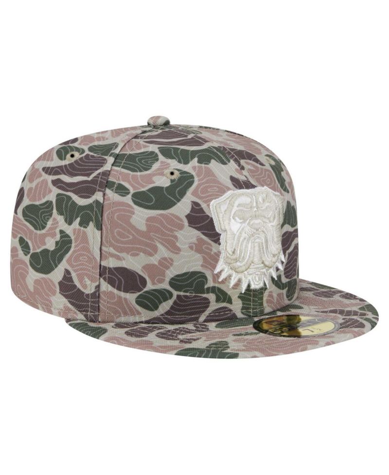 Men's Cleveland Browns Geo Camo 59FIFTY Fitted Hat