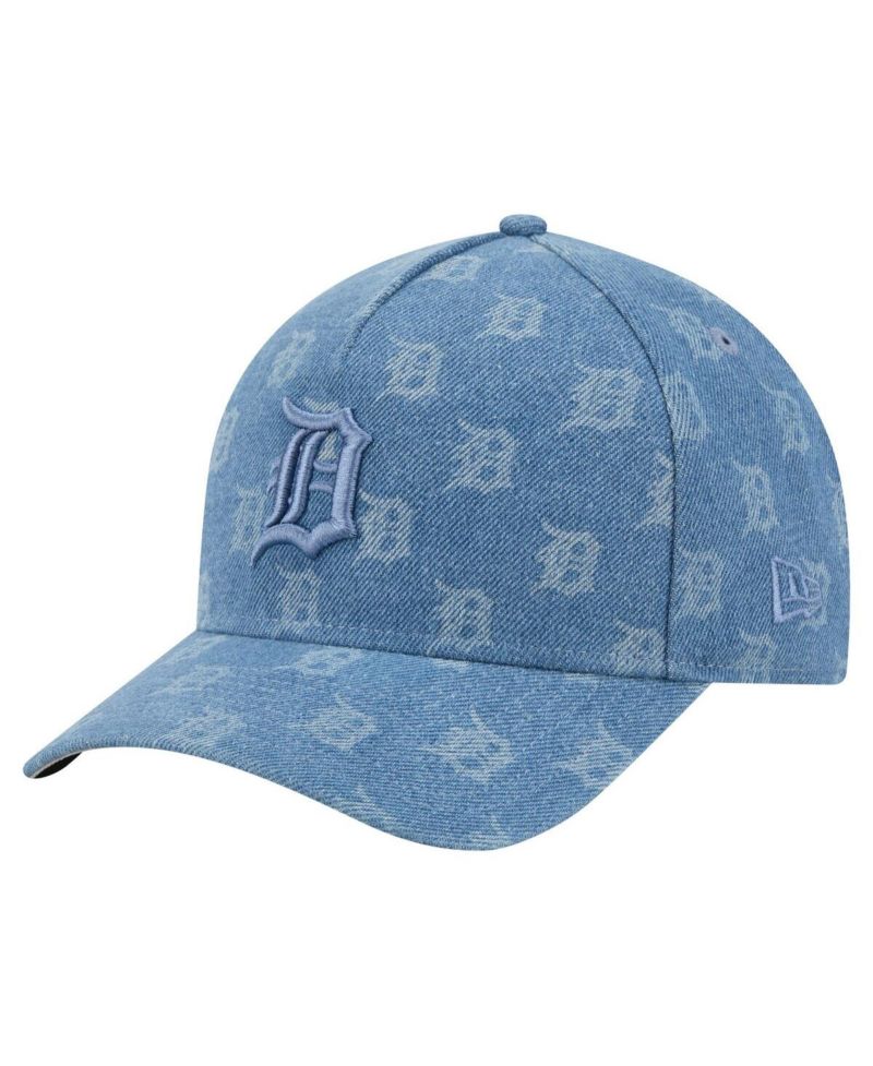 Men's Denim Detroit Tigers A-Frame 9FORTY Adjustable Hat