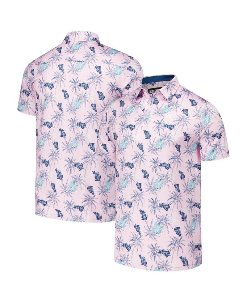 Men's Light Pink WM Phoenix Open Breezy Banks Polo Shirt