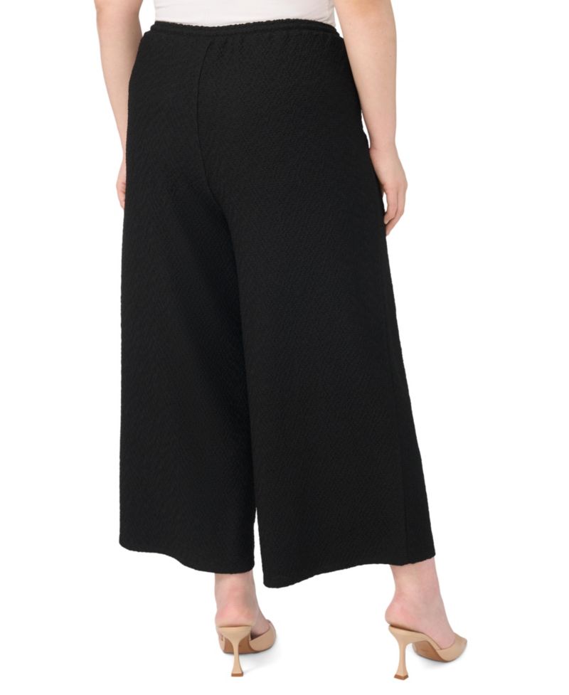 Plus Size Mid-Rise Pull-On Pants