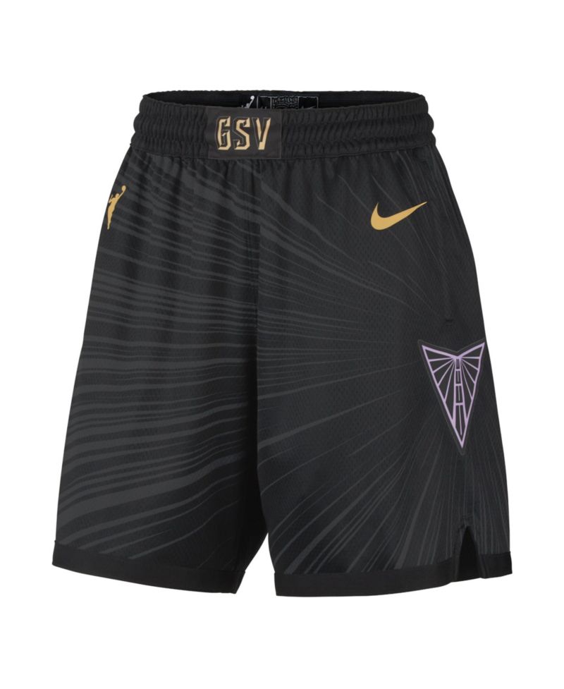 Women's Black Golden State Valkyries 2026 On-Court Dri-FIT Victory Rebel Edition Shorts