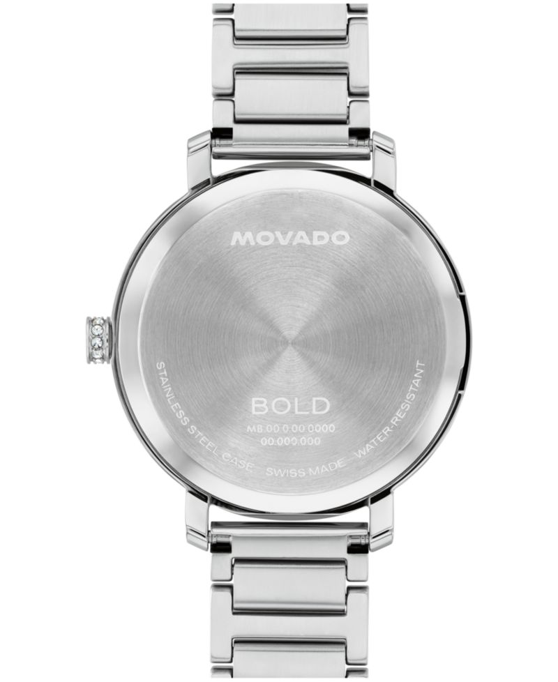 Women's Bold Evolution 2.0 Swiss Quartz Stainless Steel Watch, 34mm