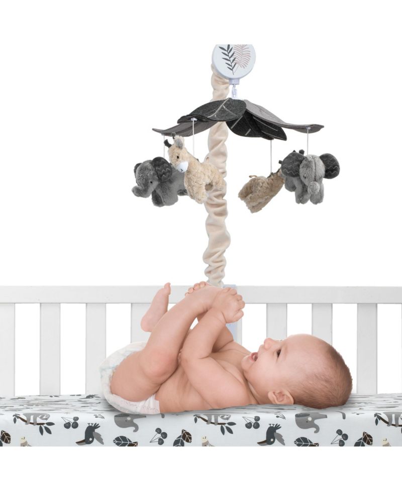 Baby Jungle Musical Soother Crib Mobile