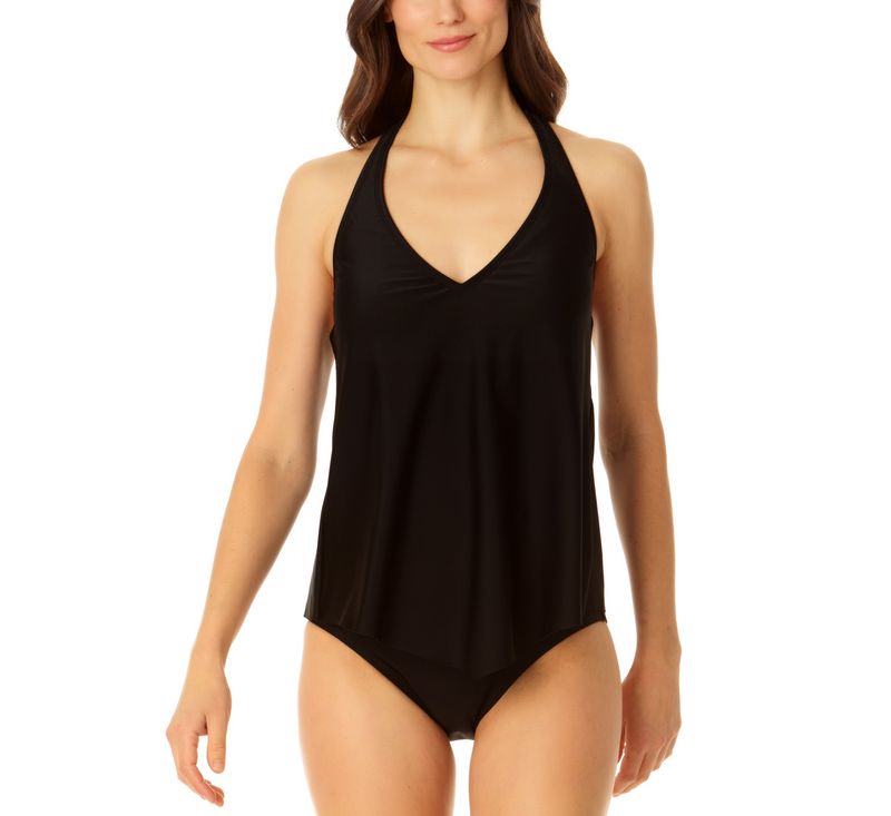 Women's CopperControl Scarf Hem Tankini Top