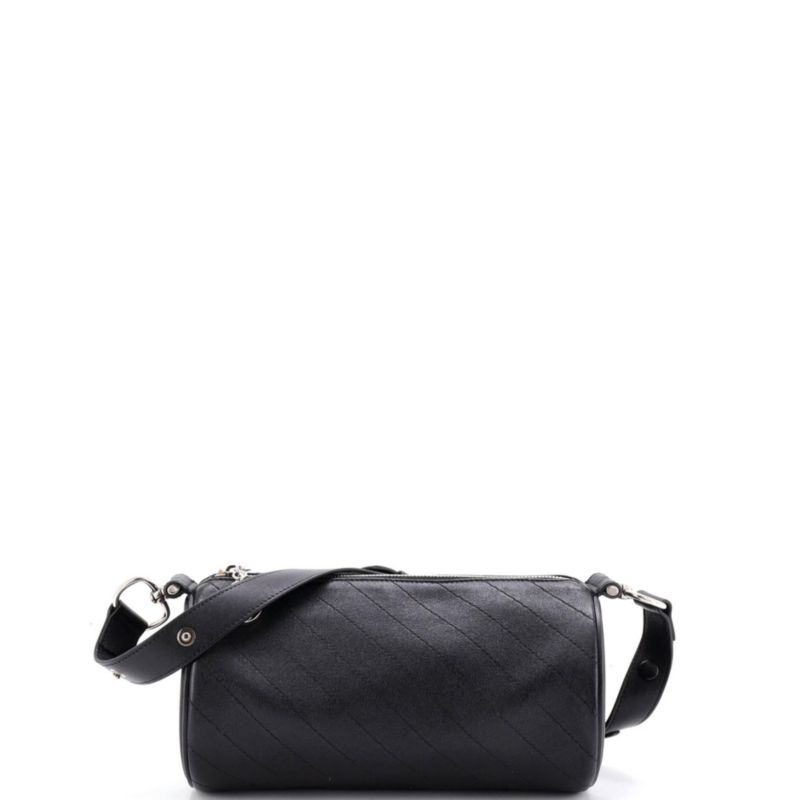 Small Blondie Shoulder Bag Diagonal Quilted Leather