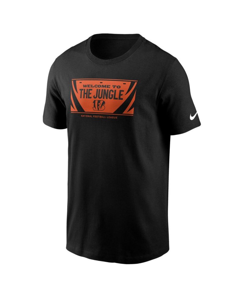 Men's Black Cincinnati Bengals Primetime Local Essential T-Shirt