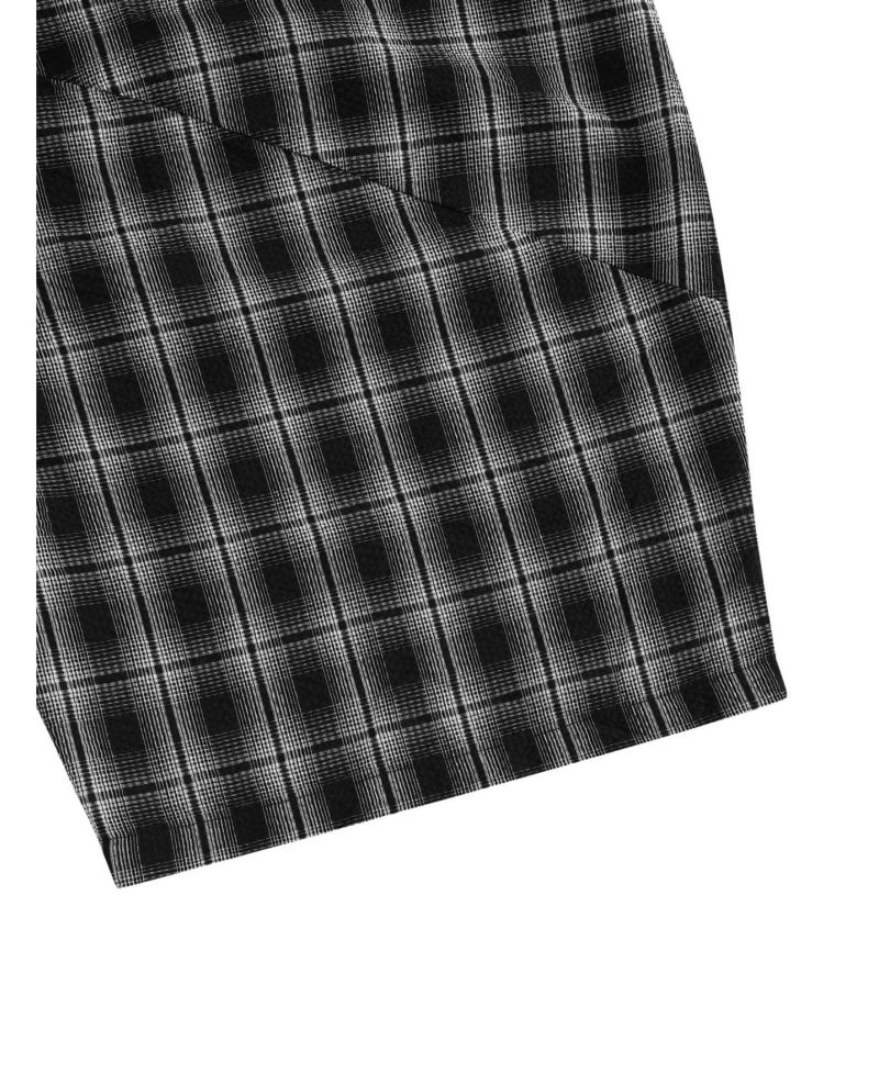 Women's Baggy Wide-Leg Plaid Sweatpants