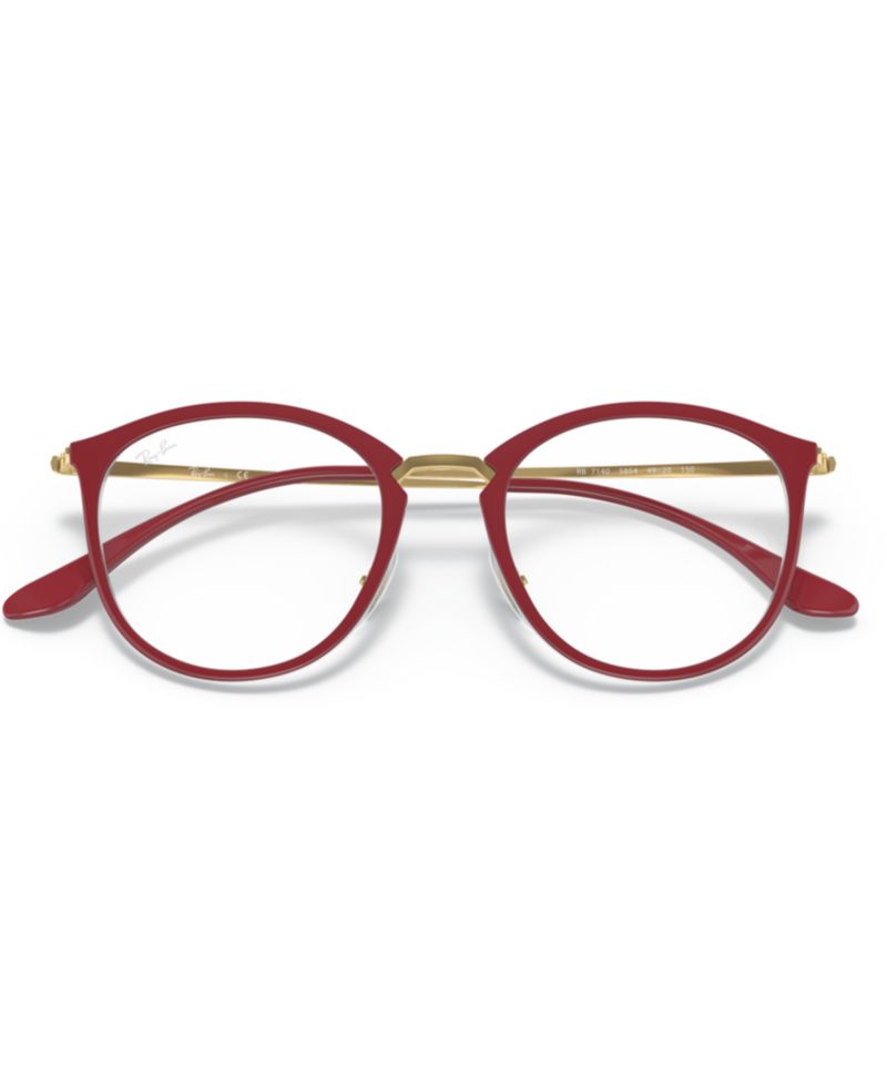Woman Panthos Plastic RB7140 Optics Eyeglasses