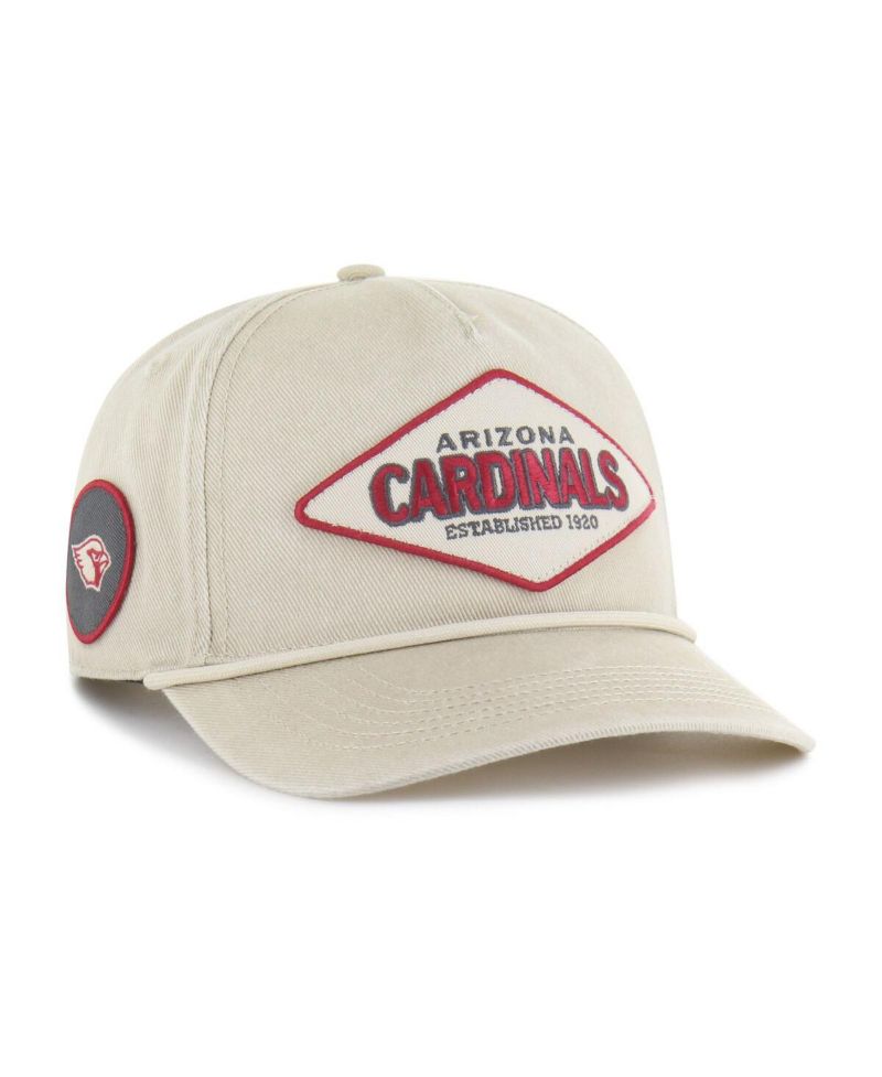 Men's Khaki Arizona Cardinals Cairn Hitch Adjustable Hat