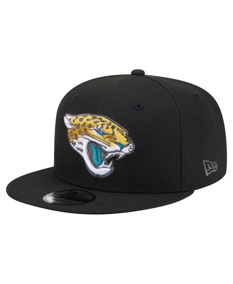 Men's Black Jacksonville Jaguars 9FIFTY Snapback Hat