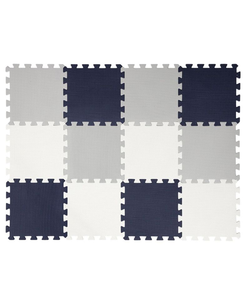 Interlocking Foam Tile Playmat, 12-Piece