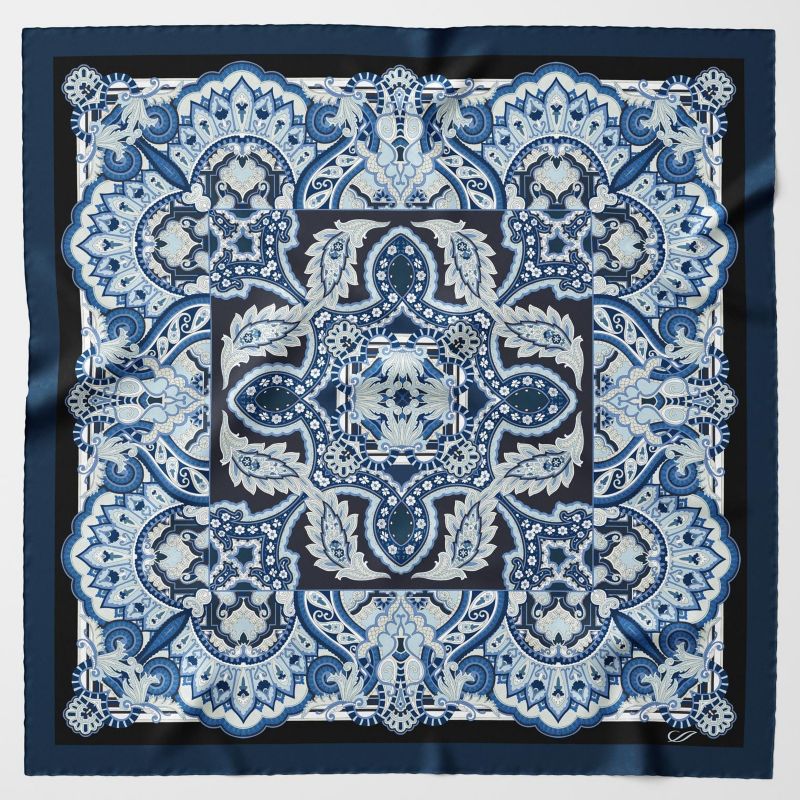 Malta - Silk Foulard for Women