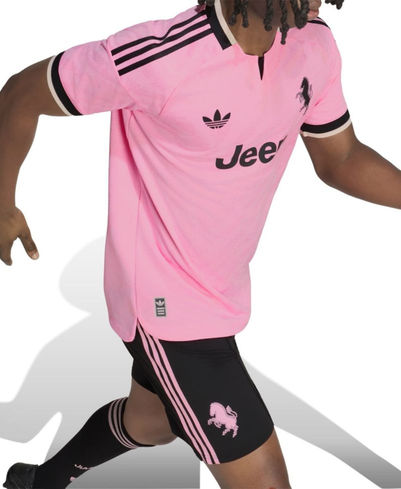 Men's Pink Juventus 2026/27 Away On-Field Authentic Jersey