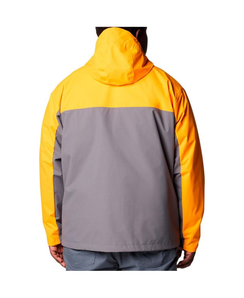 Men's Scarlet Ohio State Buckeyes Big & Tall Field Bound Omni-Tech Full-Zip Jacket