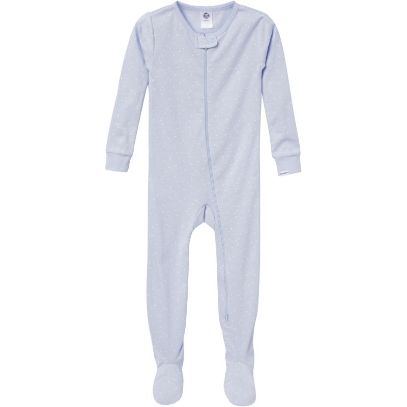 Toddler Girls' Snug Fit Footed Pajamas, 4-Pack, Dogs