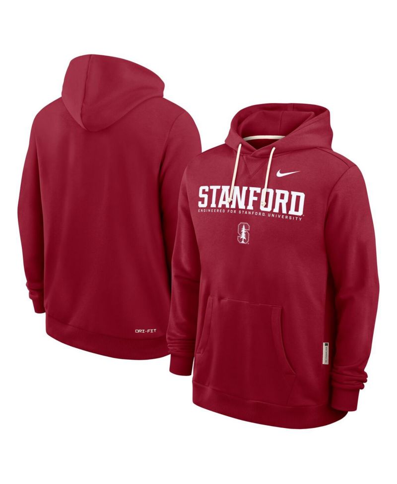 Men's Cardinal Stanford Cardinal 2025 Sideline Standard Issue Dri-FIT Hoodie