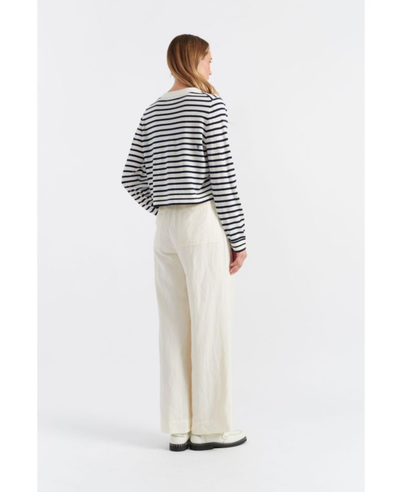 Women's Chinti and Parker Pure Merino Heart Breton Cardigan