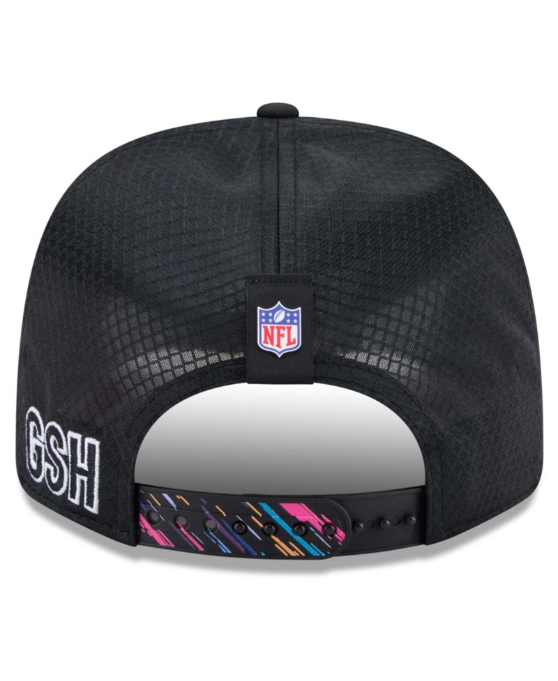 Men's Black Chicago Bears 2026 NFL Cruical Catch 9SEVENTY Adjustable Trucker Hat