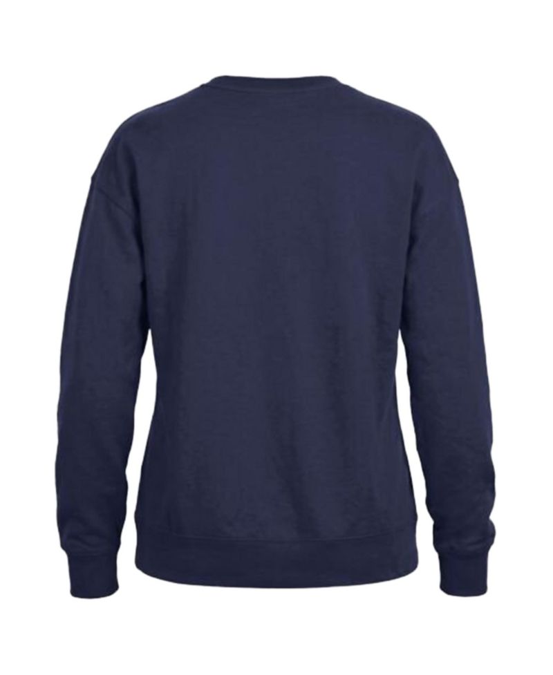 Women's Navy St. Louis Cardinals Americana Fleece Crewneck Sweatshirt
