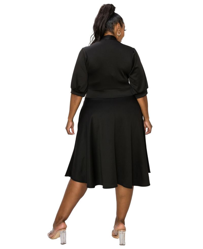 Plus Size Carina Donna Pocket Dress