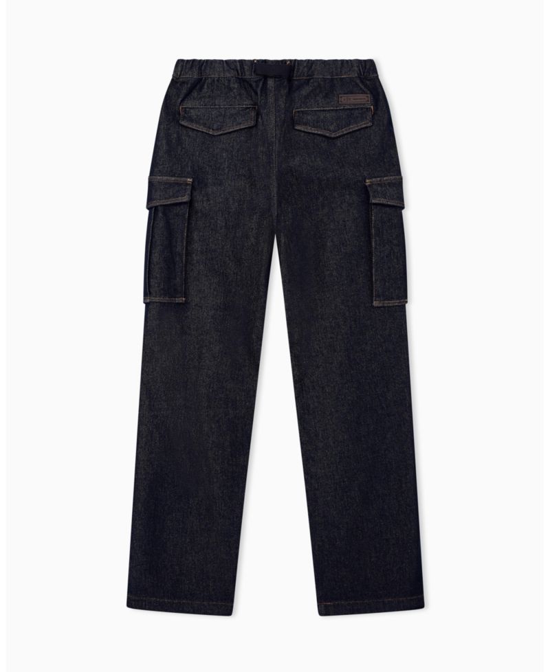 Men's Stretch Cotton Cargo Denim