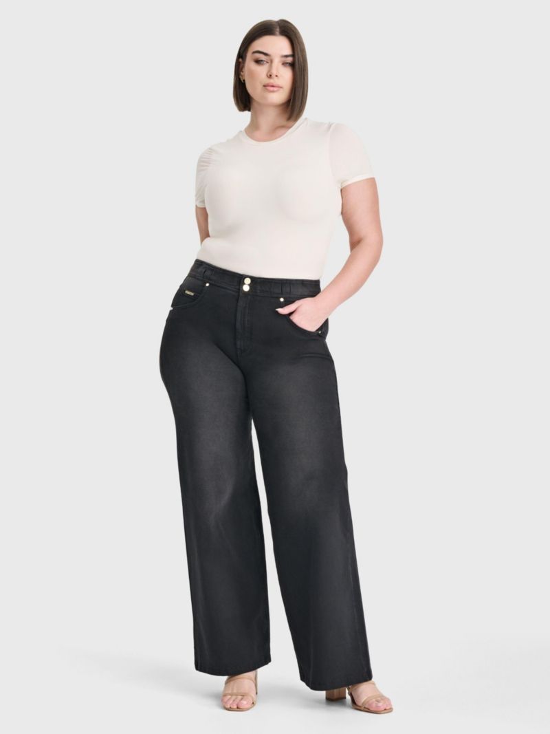 Women's High-Rise Shaping Wide Leg Jeans
