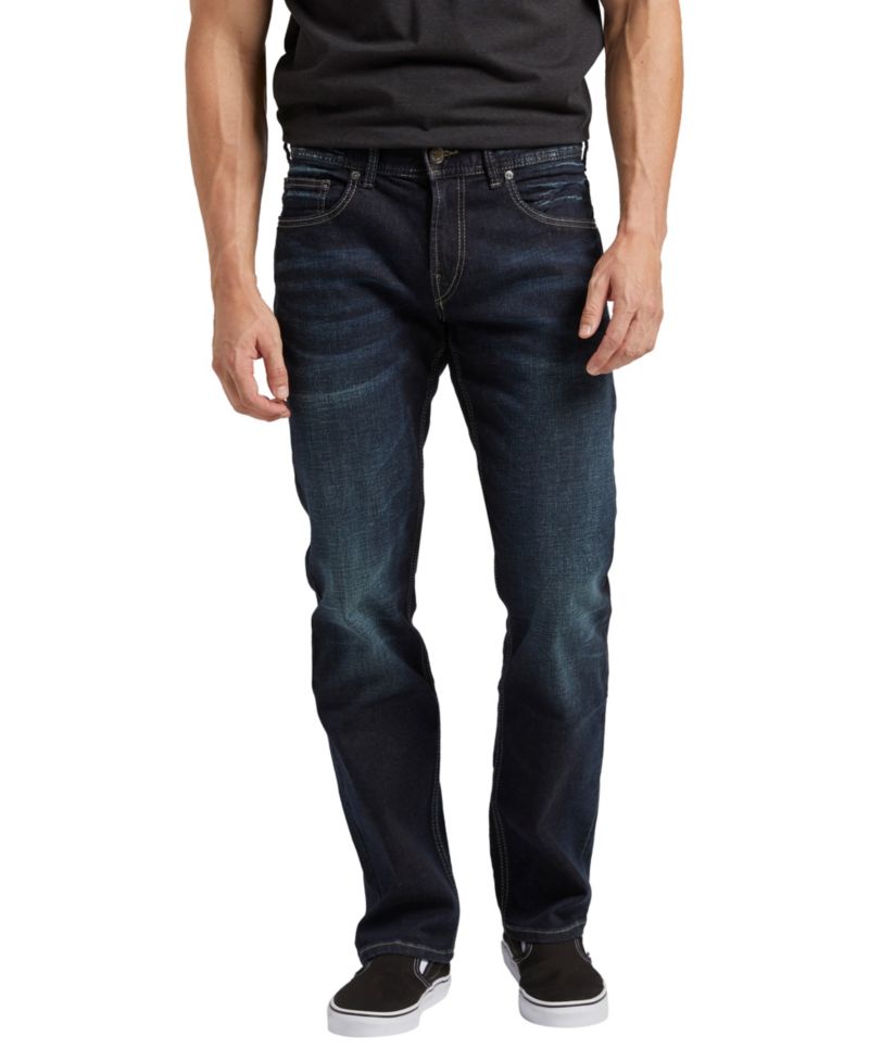 Мужские джинсы-стрейч зауженного кроя Allan Classic Fit