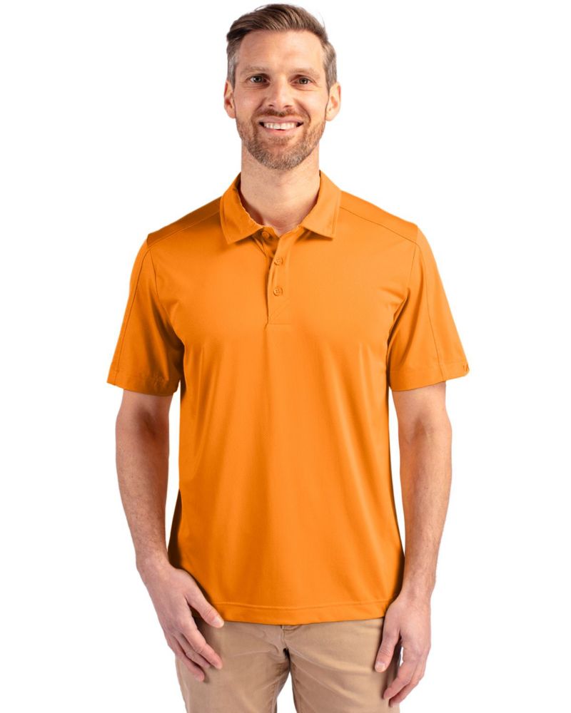 Men's Prospect Textured Stretch Short Sleeve Polo Shirt