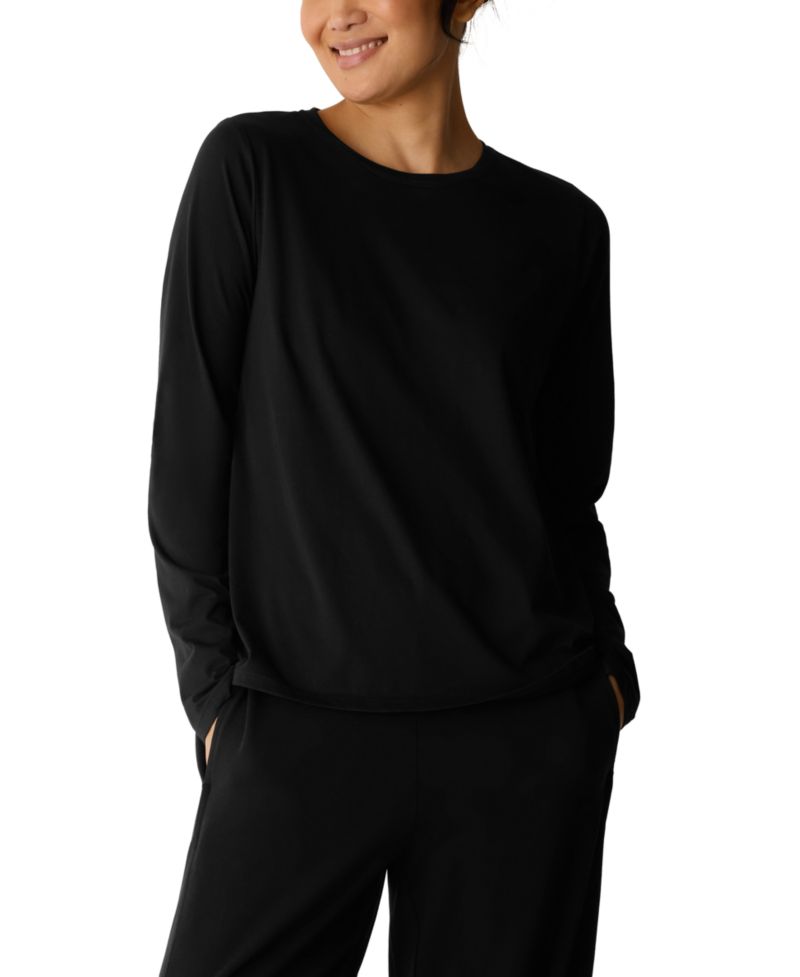 Women's Round Neck Long-Sleeve Top